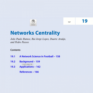 New book chapter &quot;Networks Centrality&quot;!